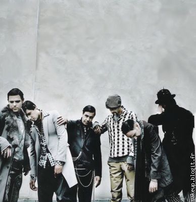 Une photo promotionnelle du groupe pour l'album "Rosenrot"